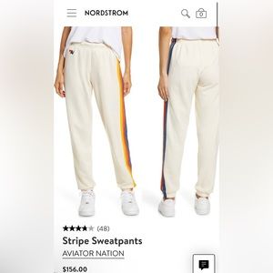 Aviator Nation sweatpants,no stains or holes. perfect condition, not very worn
